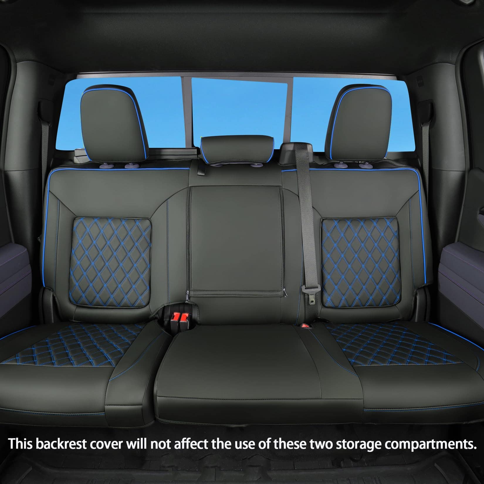 Fundas de asiento TANDI Fit para Silverado y GMC Sierra con - Imagen 6