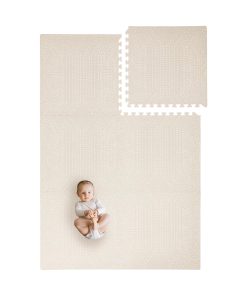 Tapete de Juego Toddlekind - Tapete de espuma -Crema
