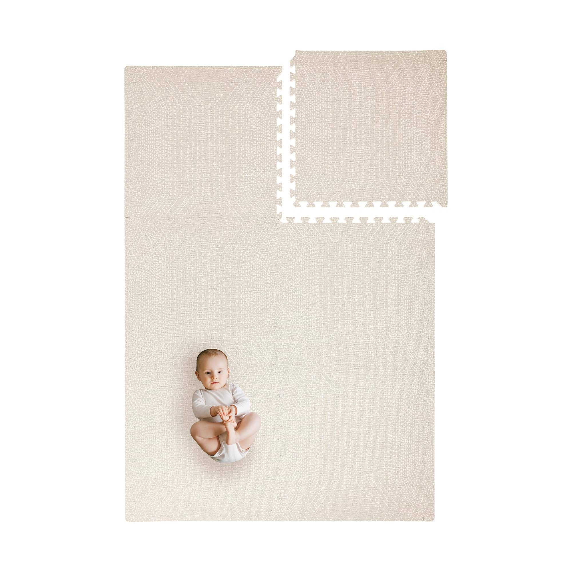 Tapete de Juego Toddlekind - Tapete de espuma -Crema