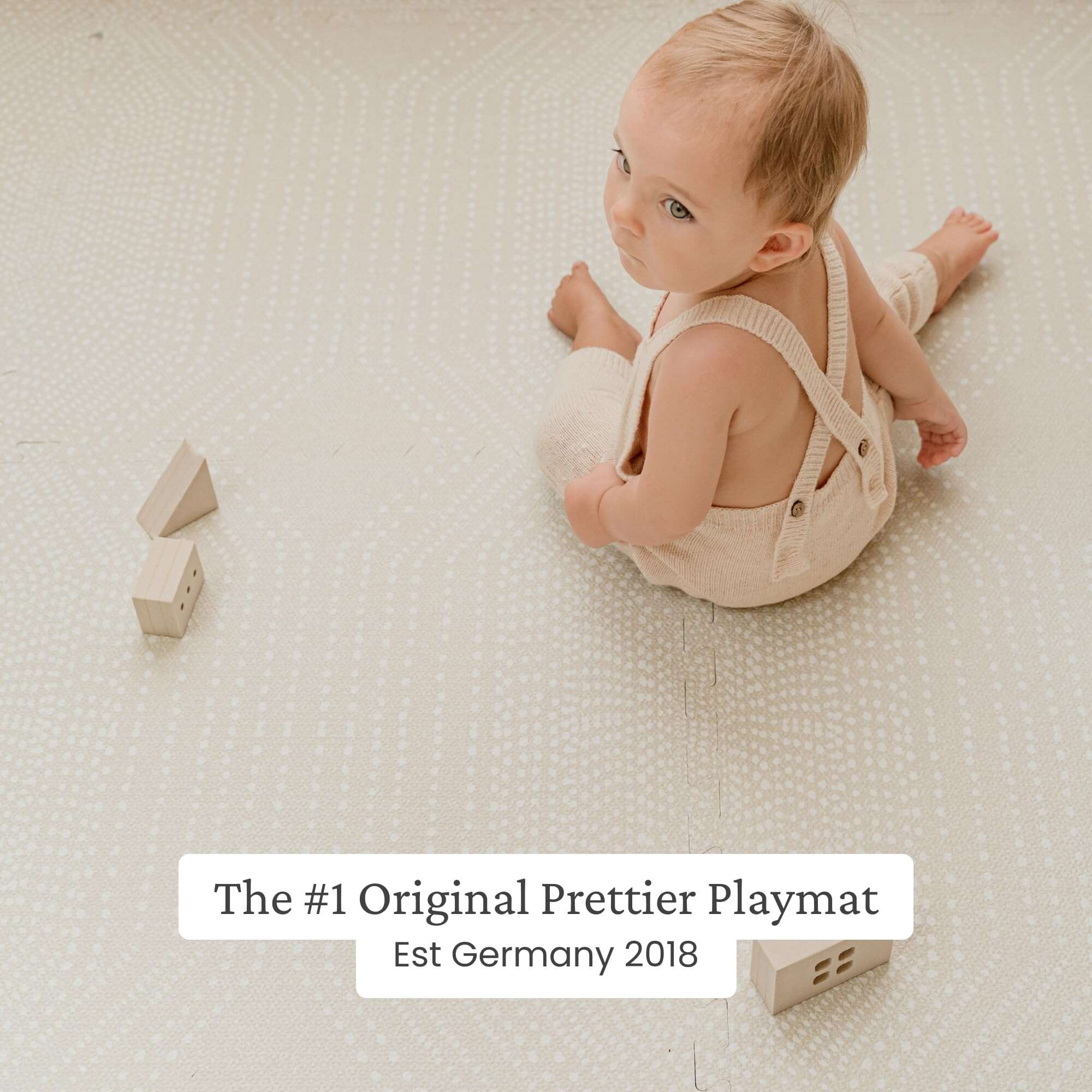 Tapete de Juego Toddlekind - Tapete de espuma -Crema - Imagen 6