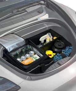 Organizador de Maletero de Tesla con Bolsa Térmica a Prueba