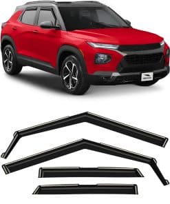 Voron Glass Deflectores de Lluvia Extra -Black