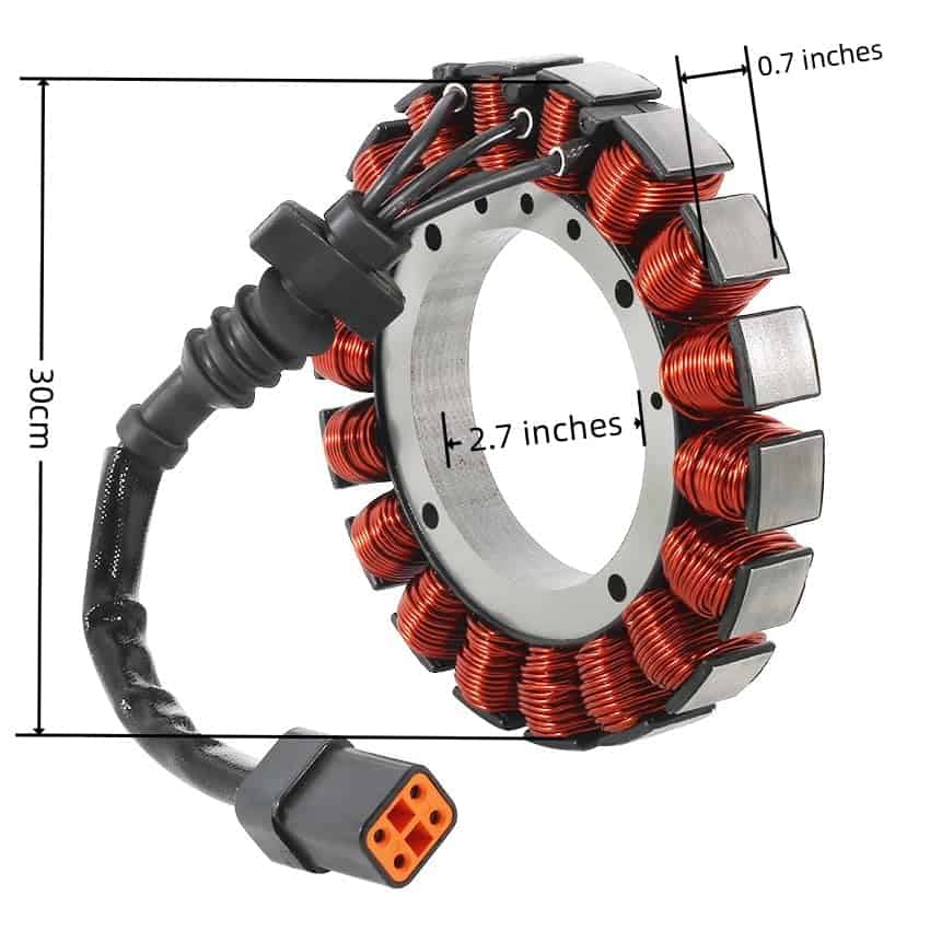 Bobina de Estator JBphxior 30017-01 Compatible con Harley - Imagen 4