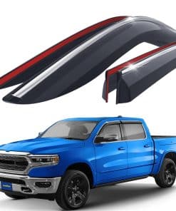 Deflectores de Ventana con Ribete Cromado Goodyear para