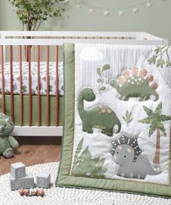 Set de Ropa de Cama para Cuna de Bebé de -Verde