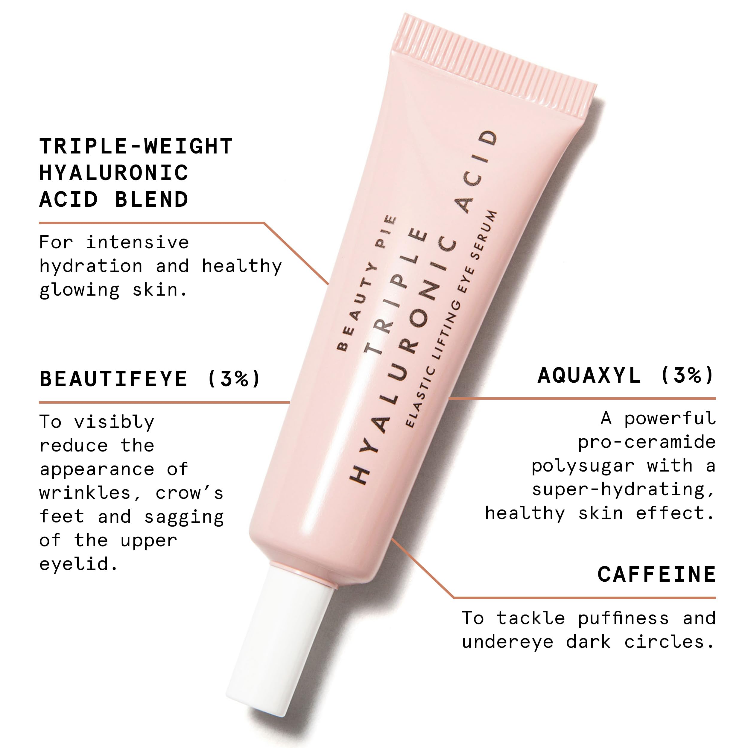Beauty Pie Suero de Ojos Elástico Levantador Triple Ácido - Imagen 4