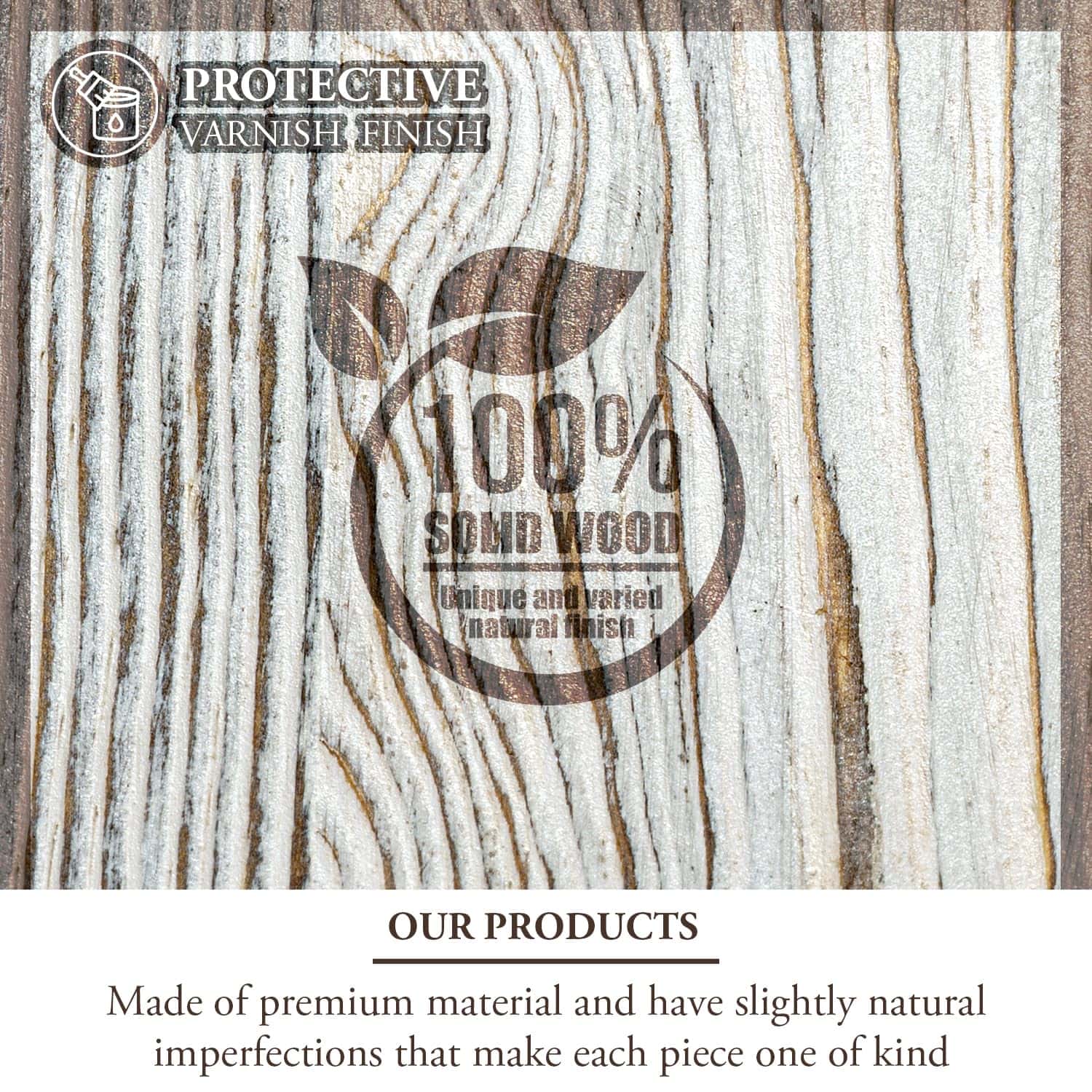 Organizador de soporte para tapetes de yoga de madera - Imagen 5