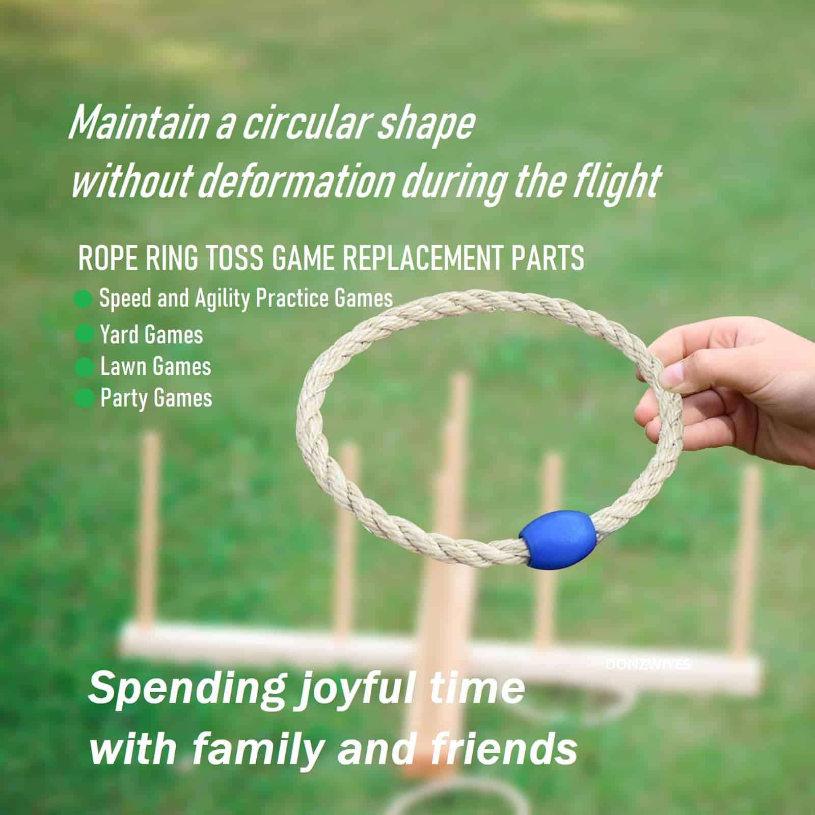 20 Pack Anillos de Cuerda de Sisal de Multicolor Juego de - Imagen 6