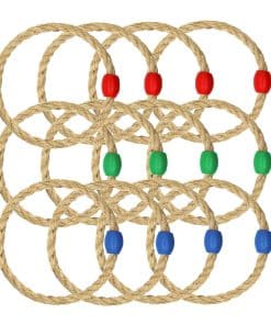 Juego de Anillos de Cuerda Sisal Repuesto - Pack de 12 para