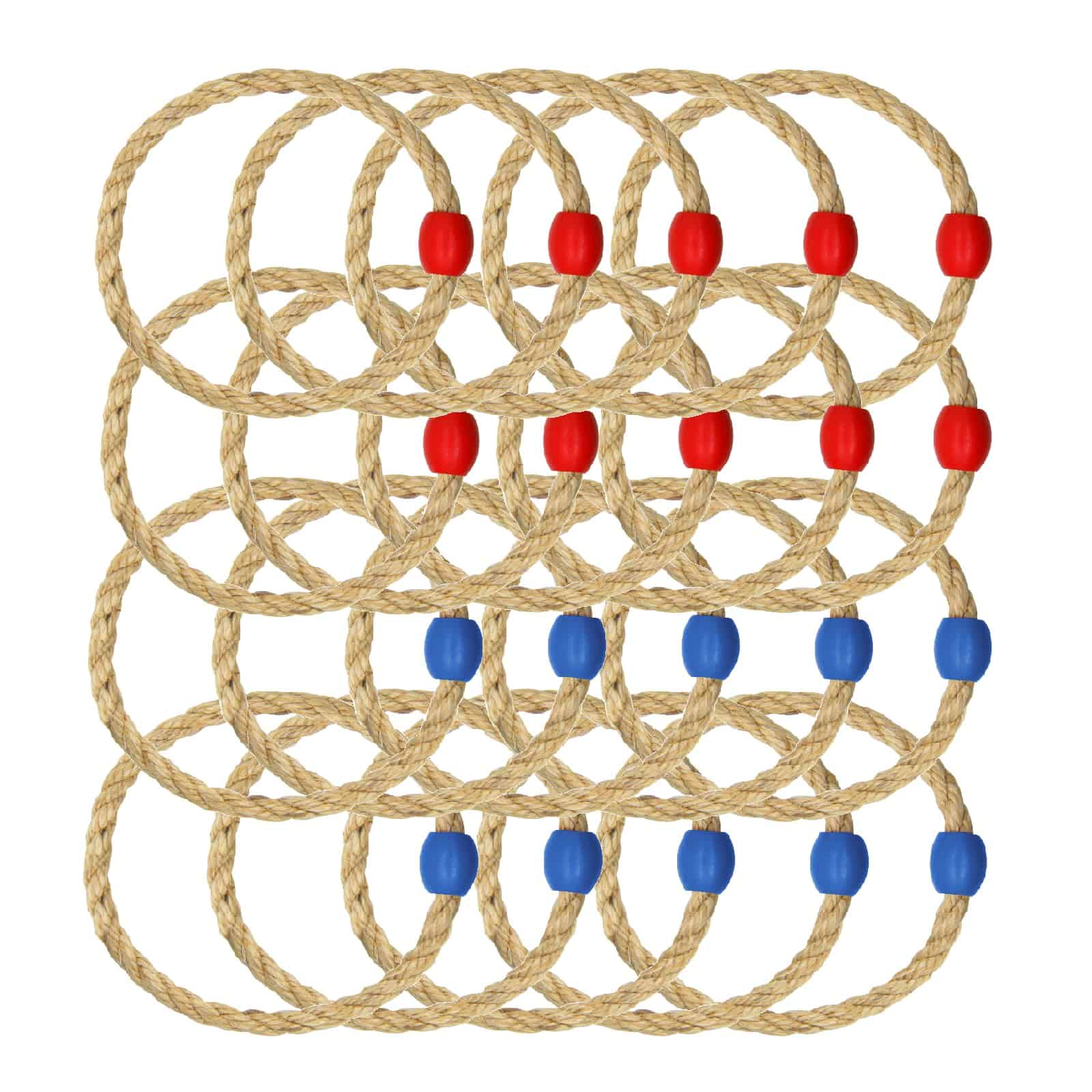 DONZWIYES 20 Pack Anillos de Cuerda de Sisal Juego de