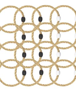 16 Pack Sisal Rope Ring Toss Game Piezas de Repuesto para