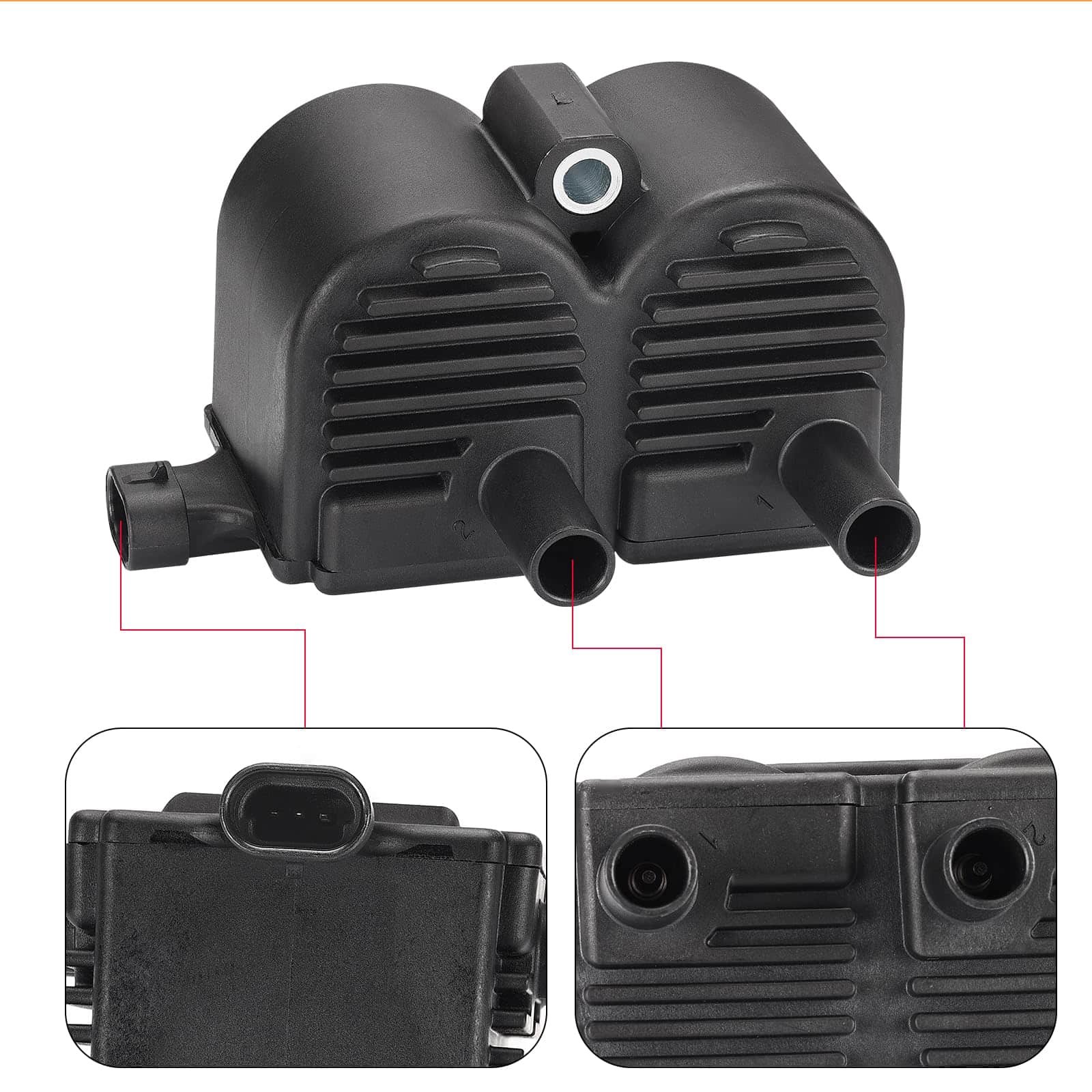 Bobina de Encendido de Doble Fuego para Sportster 883 1200 - Imagen 6