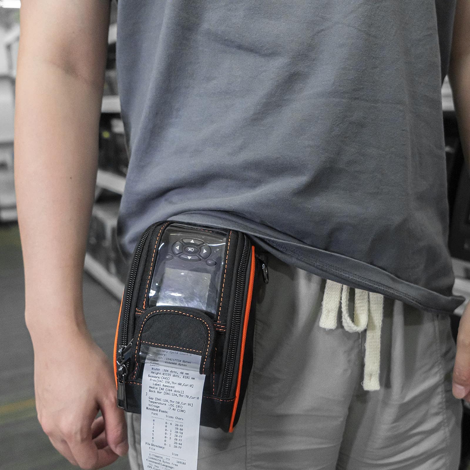 Estuche de Transporte Suave para Impresora Térmica Móvil - Imagen 8