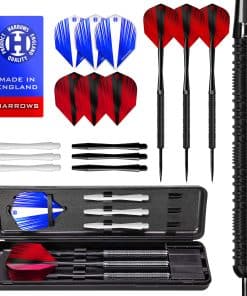 Set de Dardos Harrows Caliber de Punta -Negro