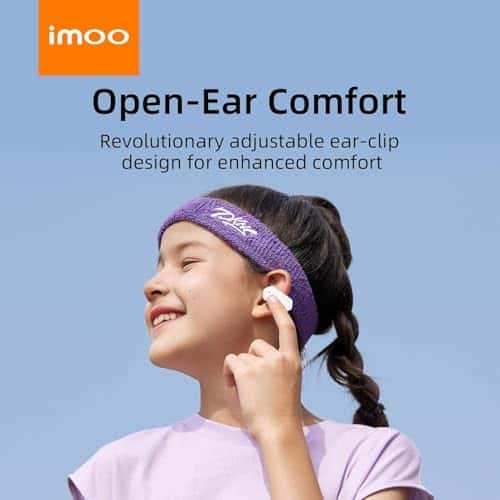 Auriculares IMOO E5 Open Earbuds con micrófono, cancelación - Imagen 3