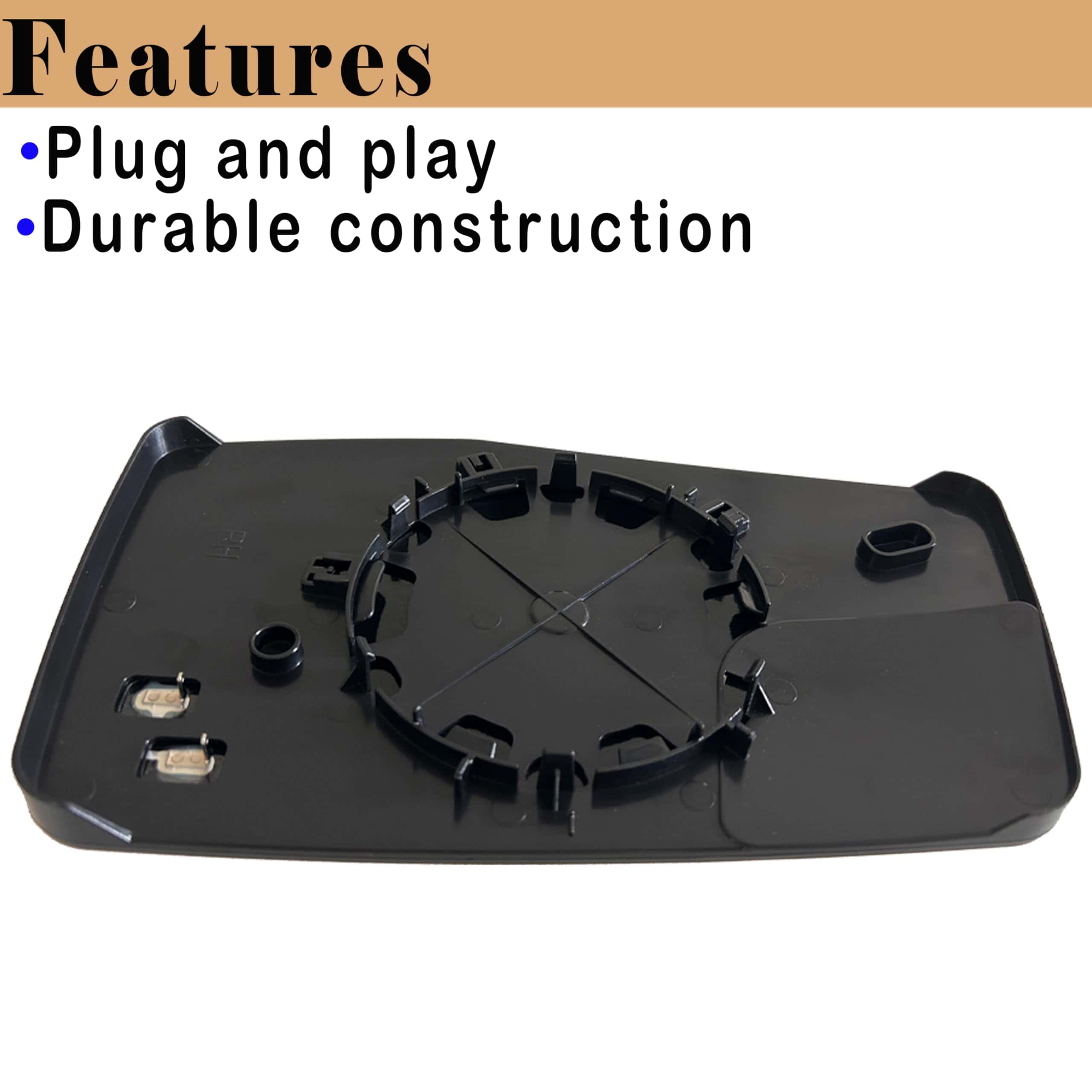 Espejo de vidrio calefactado del lado del pasajero - Imagen 5