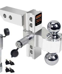 GAMPRO Enganche de Remolque Ajustable para Coche (Receptor