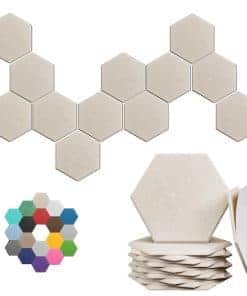 Paneles Acústicos Hexagonales Paquete de 18 � Paneles