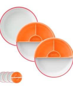 Platos Omie� Easy Scoop para Niños | Diseño -Rosa
