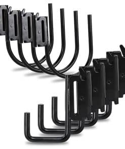 AYMMIC Ganchos en J de E-Track de Uso Pesado, 2" y 4"