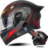 Casco de Moto Modular Bluetooth Certificado DOT Casco