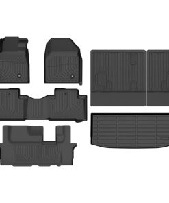 Conjunto de Tapetes para Piso con Forro para Maletero para