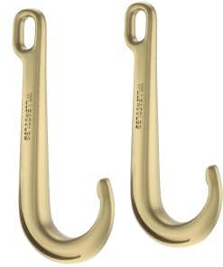 AODESTINY 2PCS 15" Ganchos en J Pesados para Remolque,