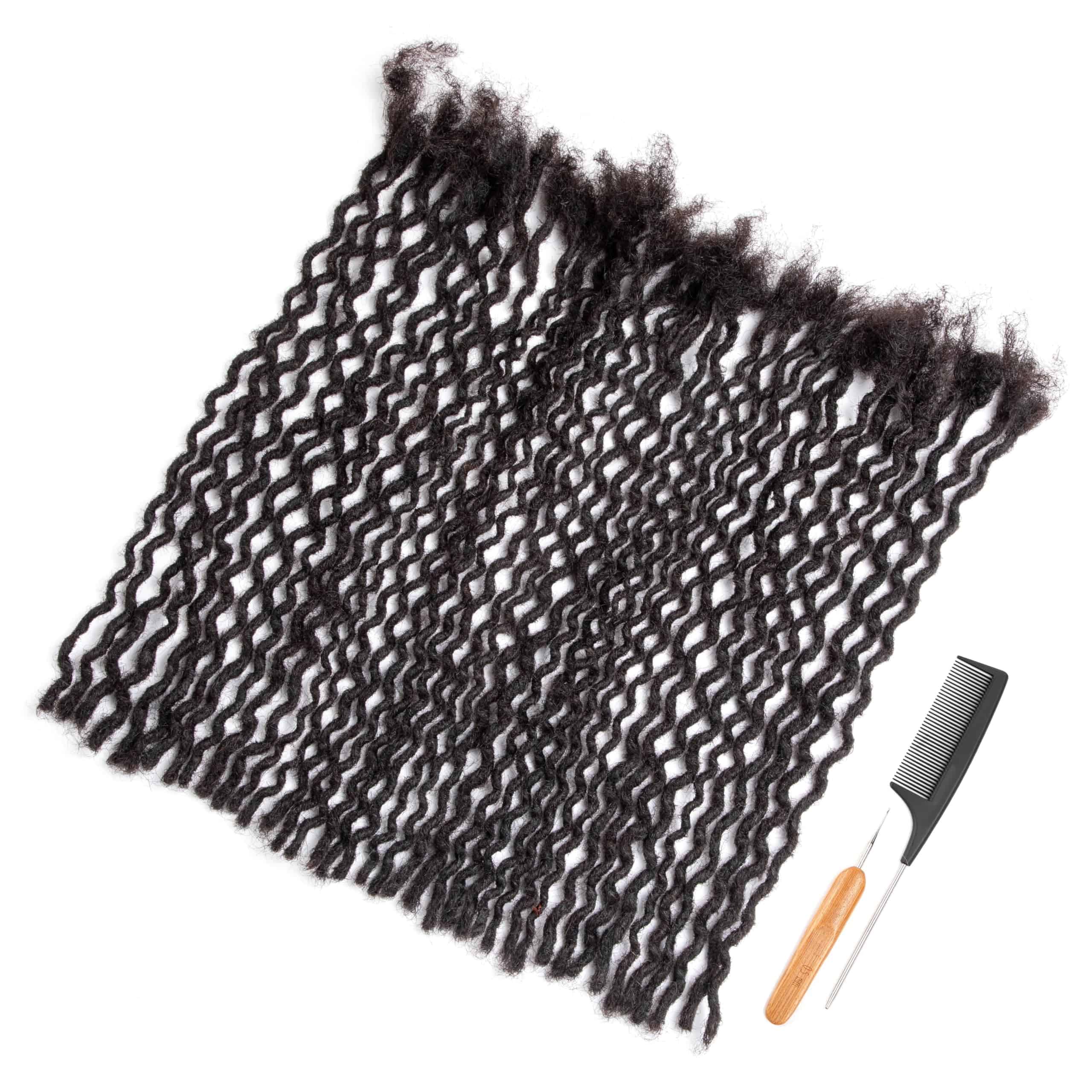 Extensiones de Rastas de Onda Rizada DAIXI de Cabello - Imagen 4