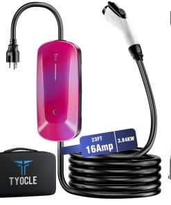 Cargador de Vehículo Eléctrico 2025 Nivel 1 & 2 (16Amp,
