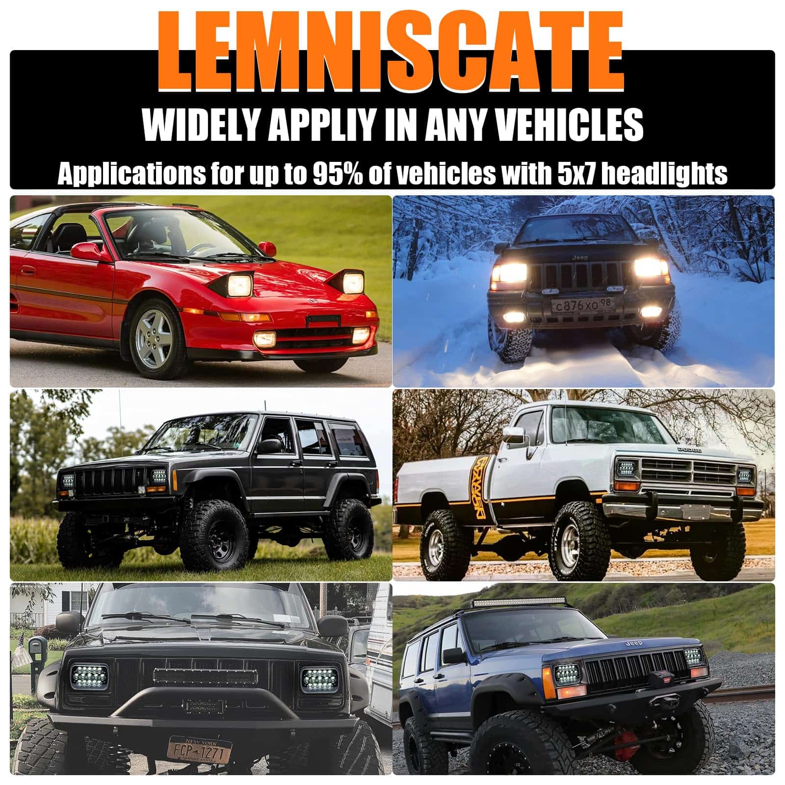 Faros LED H6054, Compatible con Chevy Express Cargo Van - Imagen 6