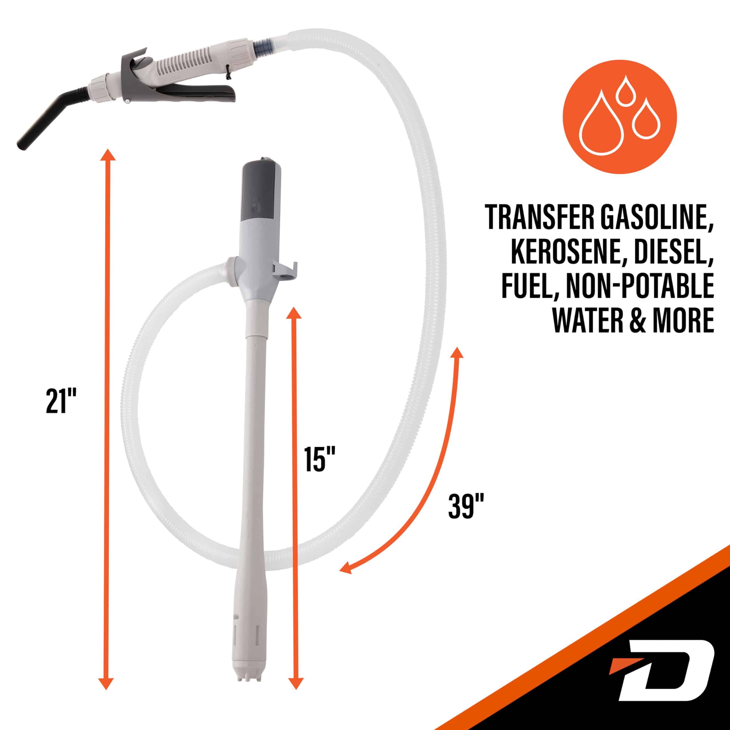 Bomba de transferencia de combustible -Gris - Imagen 6