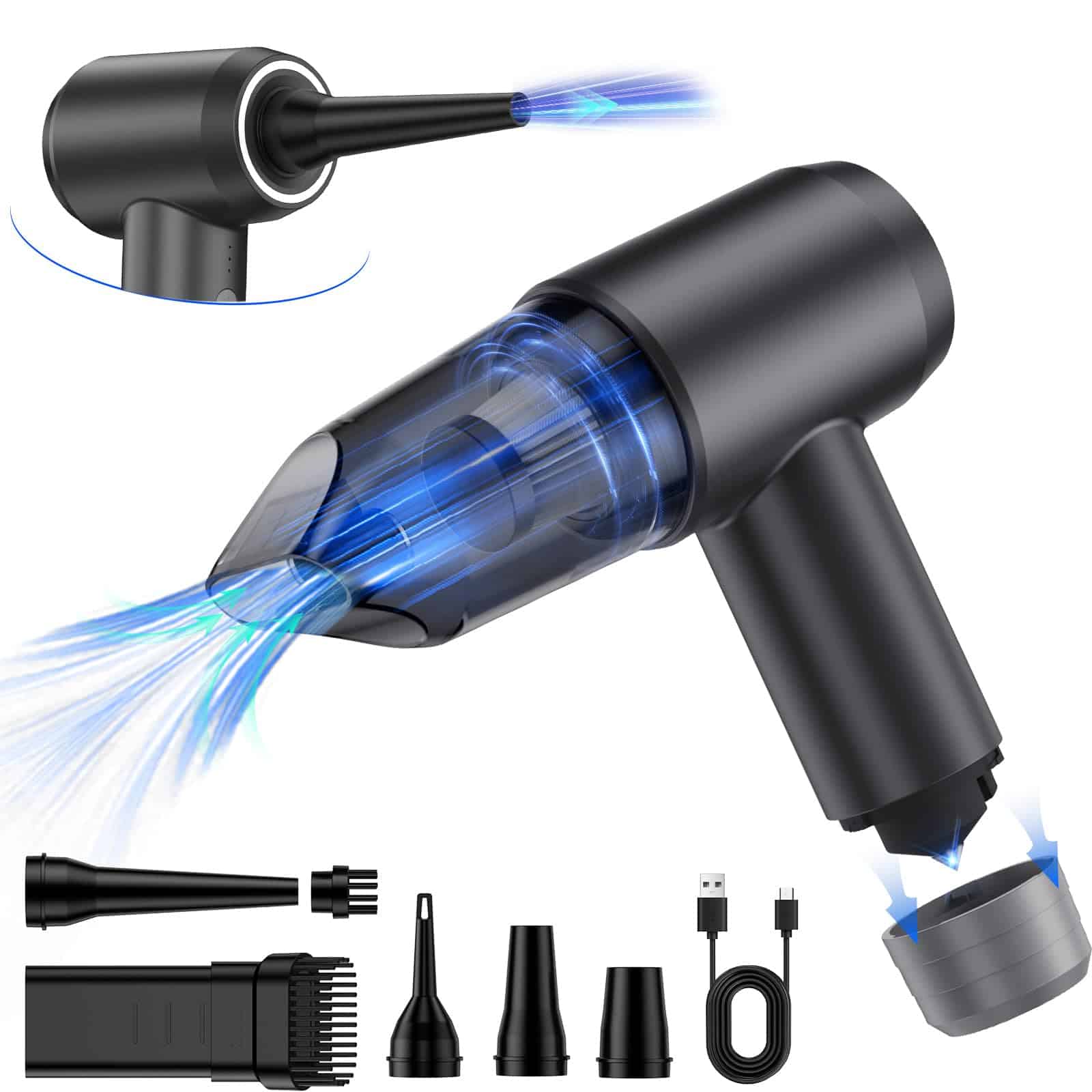 Aspiradora de Coche Fanisic Aspiradora de Mano/Limpiador de