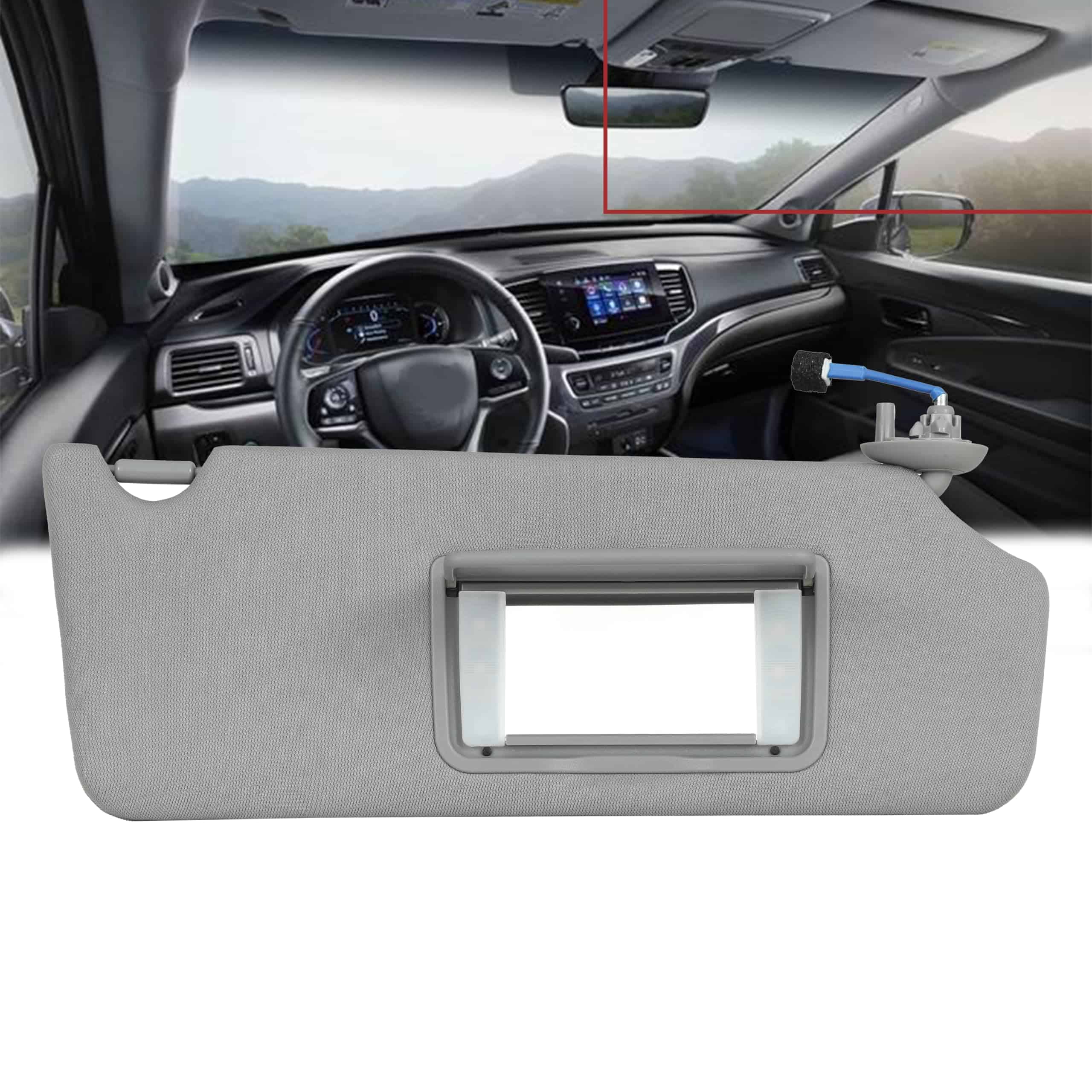 FITIPICI Visera del lado derecho del pasajero compatible - Imagen 6