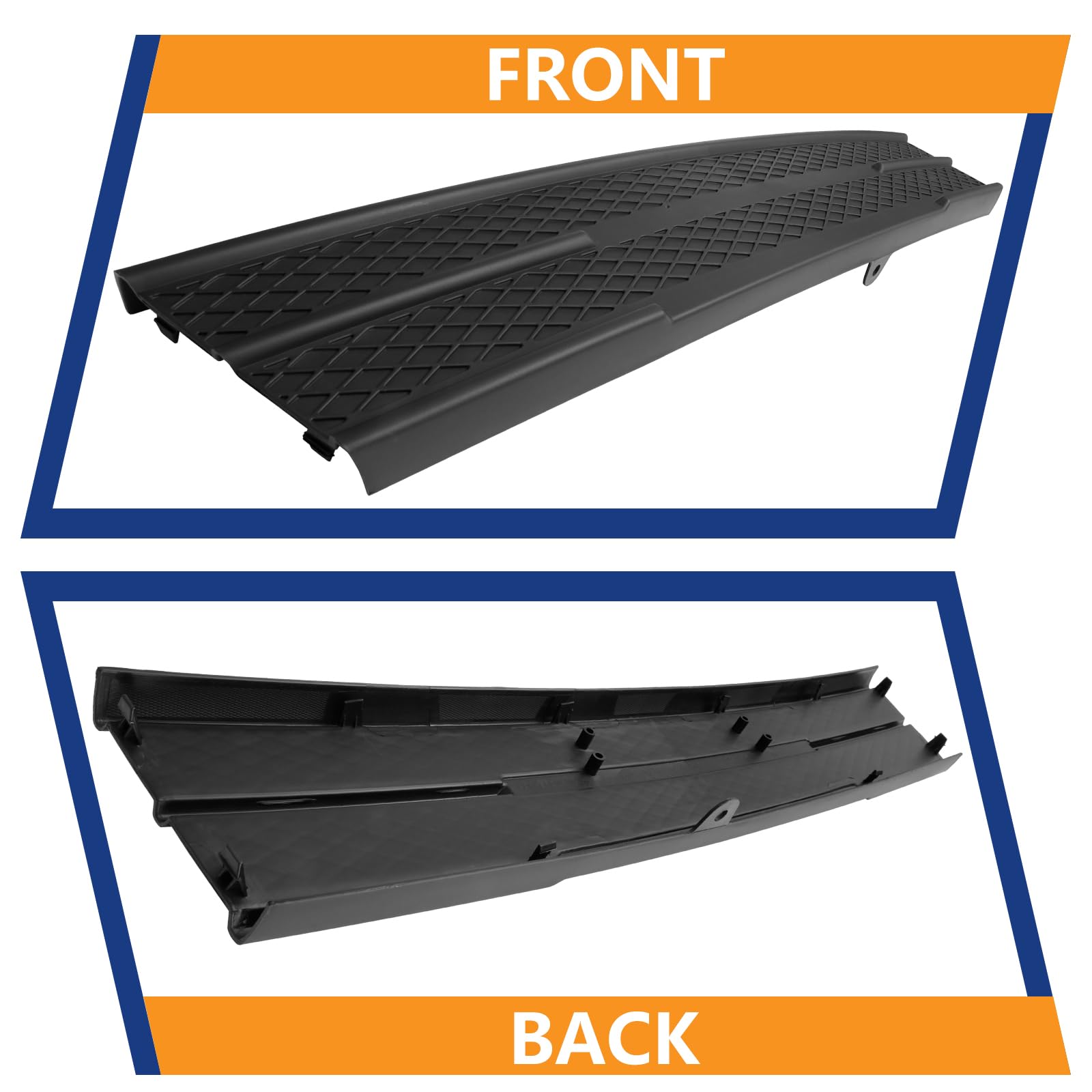Parrilla de inserción de parachoques delantero BXZ Outer - Imagen 8