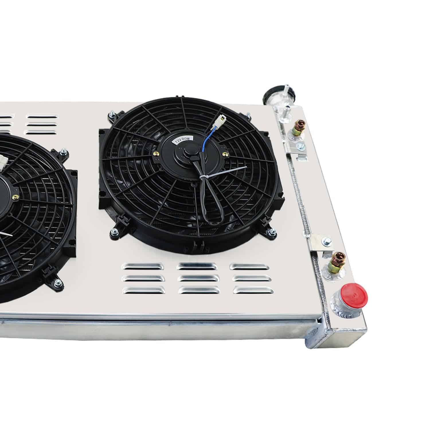 Radiador de Aluminio de 3 Filas 622 con Rejilla y 2 - Imagen 4