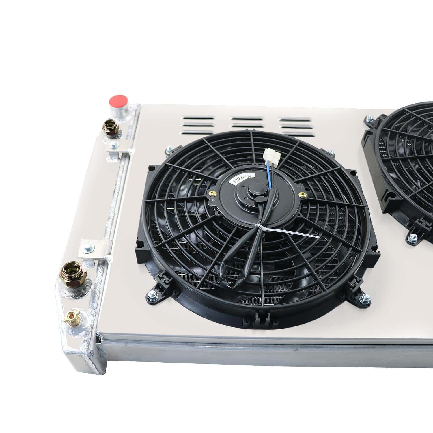 Radiador de Aluminio de 3 Filas 622 con Rejilla y 2 - Imagen 5