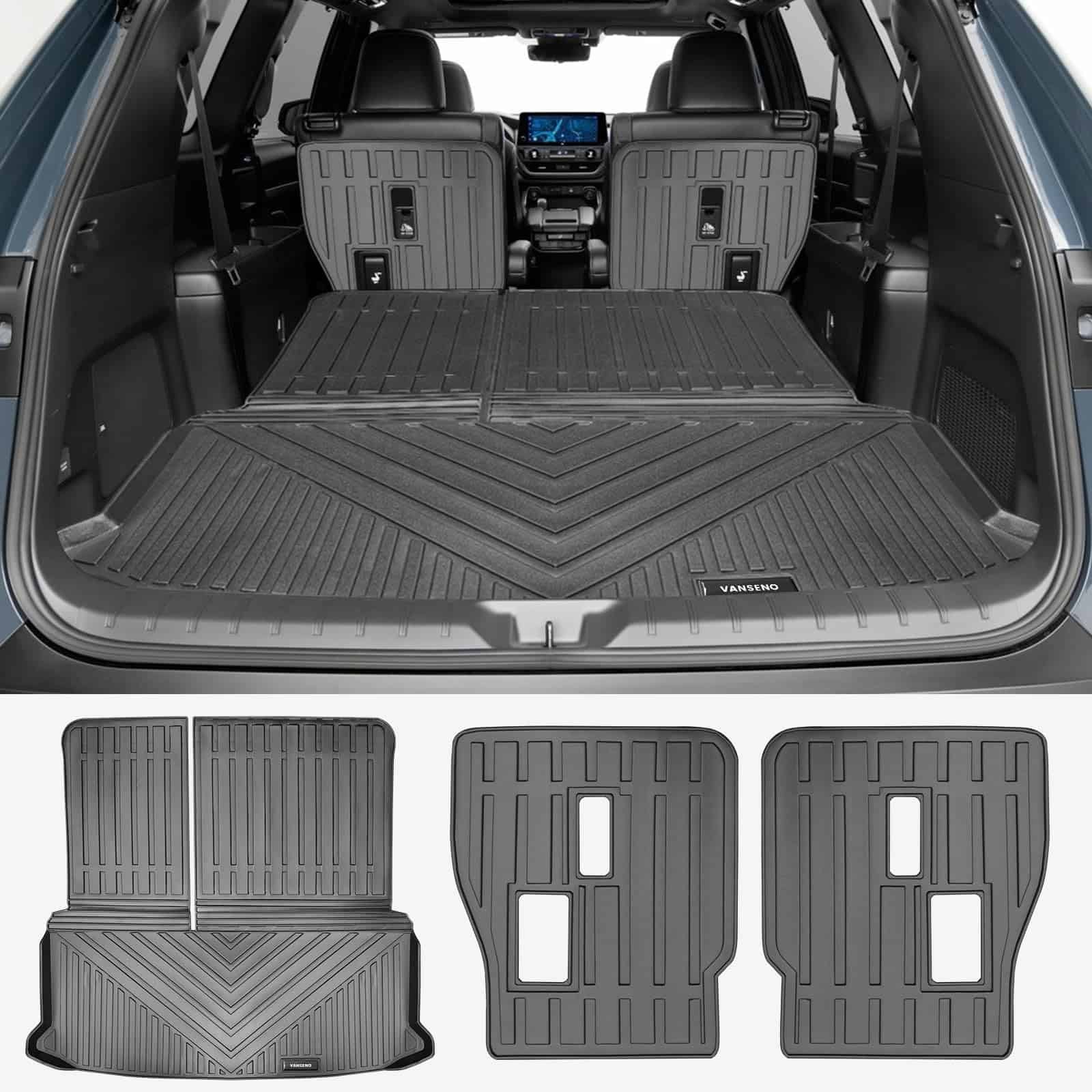 Tapete de Carga Vanseno & Tapete de Respaldo & Tapete de