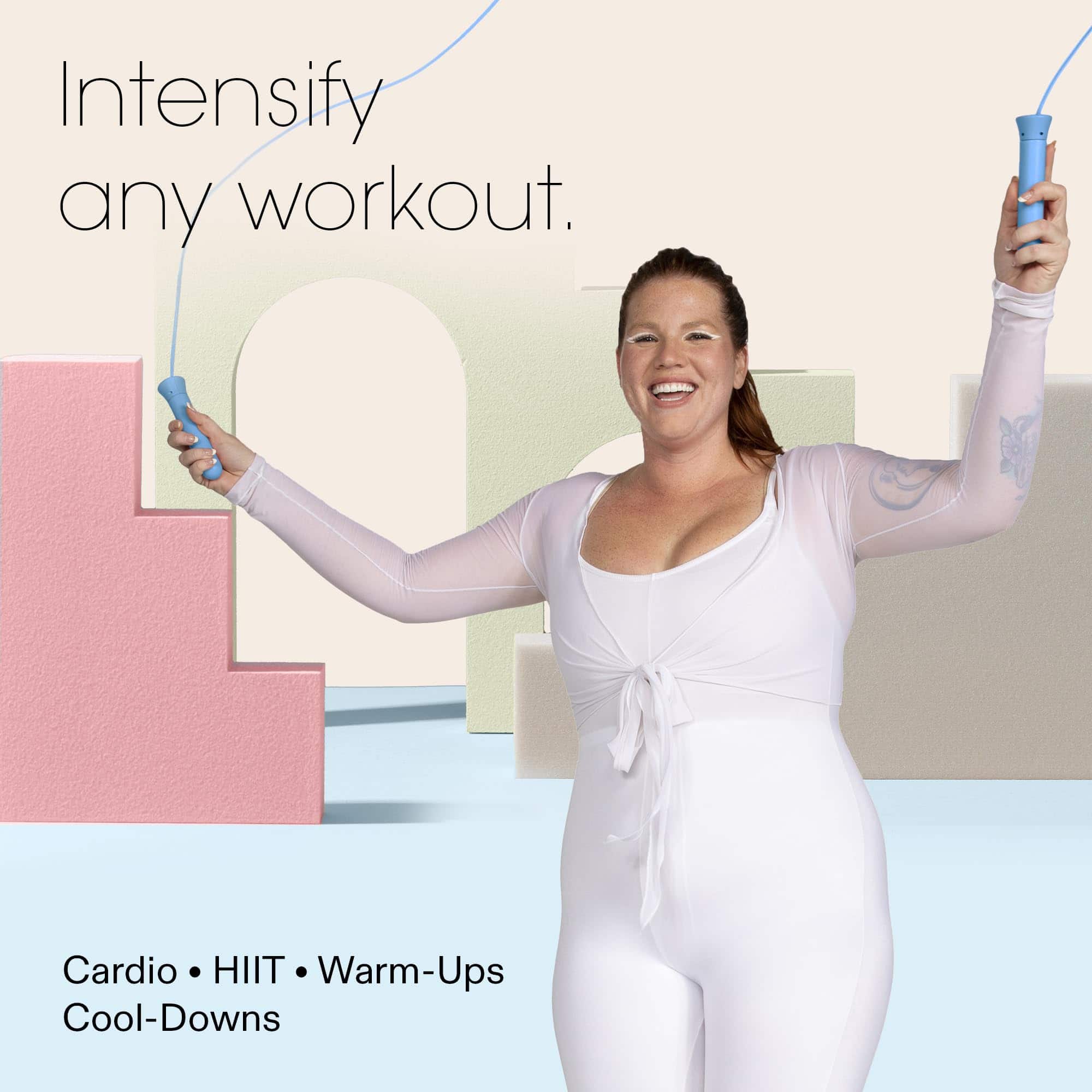 Cuerda de saltar ponderada Bala para mujeres y hombres, - Imagen 4