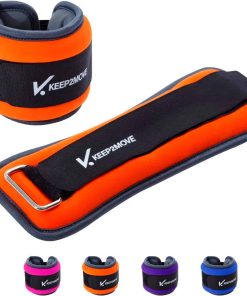 KEEP2MOVE Pesas de Tobillo para Hombres Mujeres Niños 1 Par