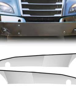 Par de Molduras Cromadas de Esquina para Paragolpes