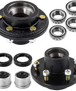 Kit de Cubo de Rodamiento de Remolque 6 en 5.5" para Eje de