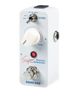 Pedal de Boost Limpio SONICAKE con Buffer y Ganancia de