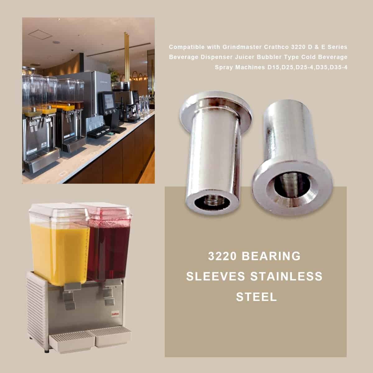 (6pcs) Manga de rodamiento 3220 Reemplace las piezas de - Imagen 3