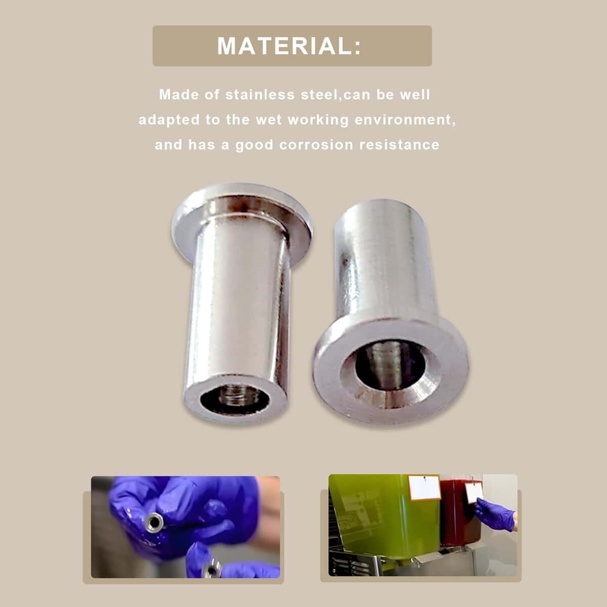 (6pcs) Manga de rodamiento 3220 Reemplace las piezas de - Imagen 5