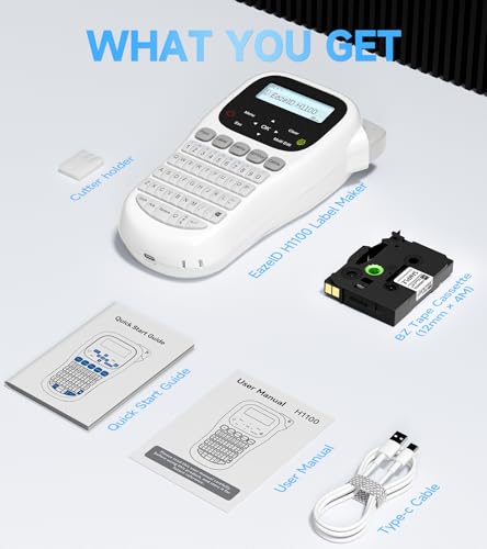 Máquina etiquetadora portátil EazeID con cinta laminada de - Imagen 10