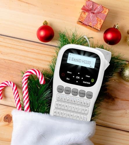 Máquina etiquetadora portátil EazeID con cinta laminada de - Imagen 9