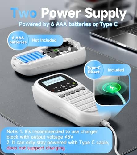 Máquina etiquetadora portátil EazeID con cinta laminada de - Imagen 3