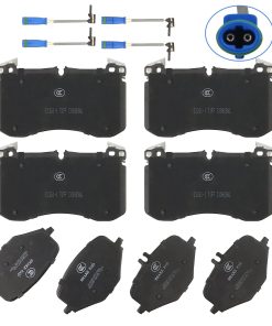 Pastillas de Freno Delanteras y Traseras de Bajo Polvo