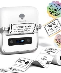 Impresora de etiquetas Phomemo M250 con cinta, Impresora de