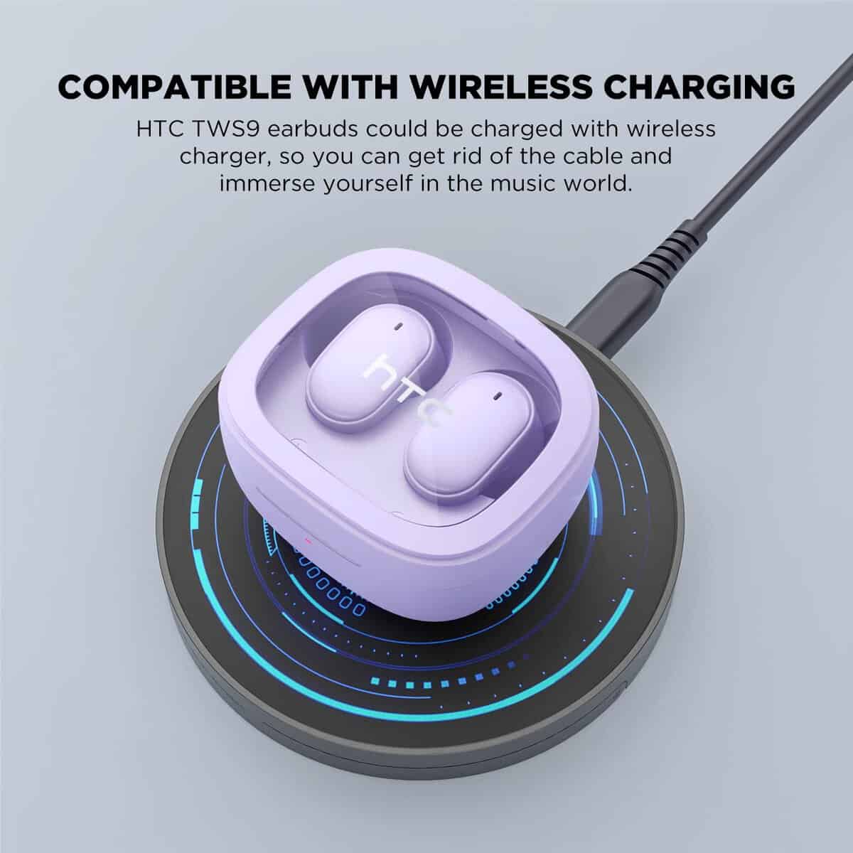 Auriculares inalámbricos HTC True Bluetooth -Púrpura - Imagen 4